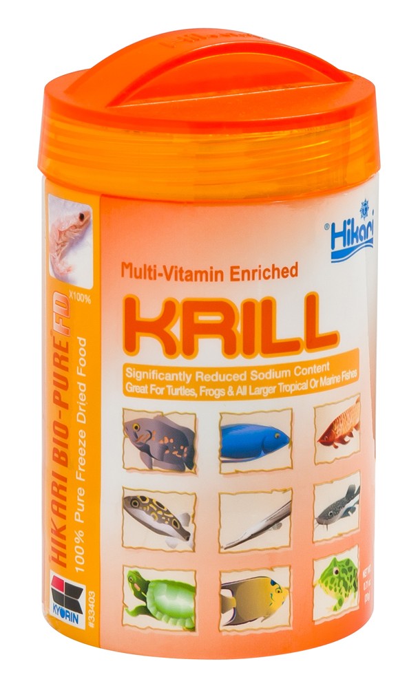 Hikari USA Bio-Pure Krill Freeze Dried Fish Food 0.71 oz