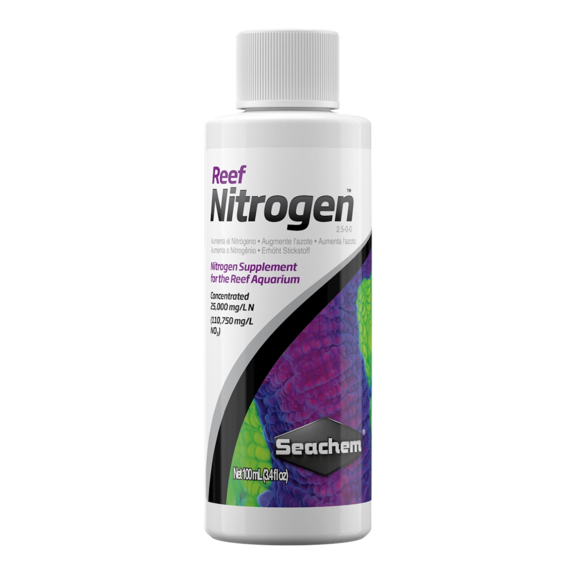Seachem Laboratories Reef Nitrogen Supplement 1ea/100Ml|3.4 oz