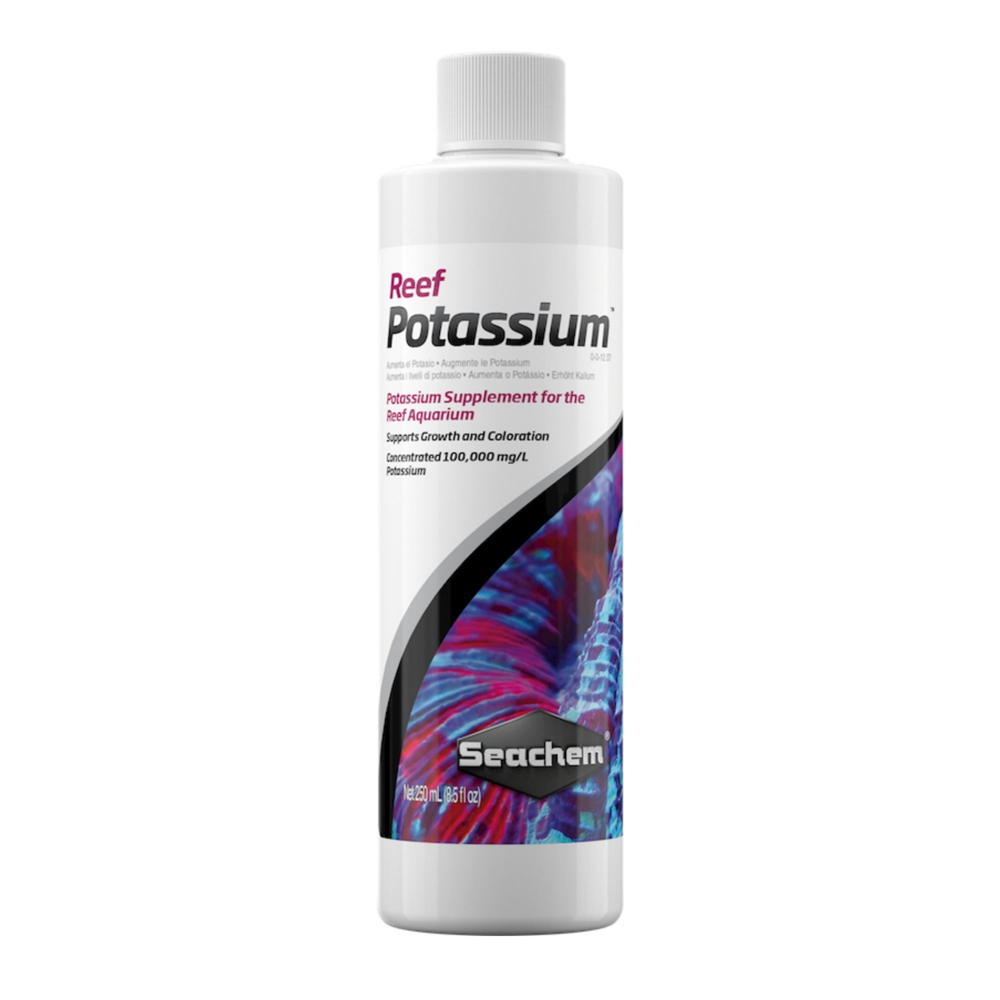 Seachem Laboratories Reef Potassium Supplement 1ea/250Ml|8.5 oz
