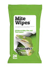 Jurassipet MiteWipes Mite, Flea and Tick Control 1ea/26 Wipes