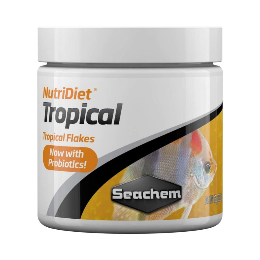 Seachem Laboratories NutriDiet Tropical Flakes Fish Food 1ea/0.5 oz