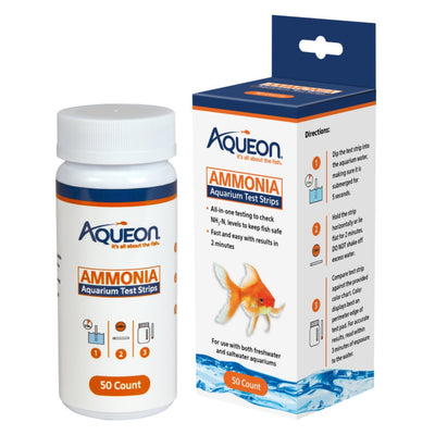 Aqueon Ammonia Aquarium Test Strips 1ea/50 ct