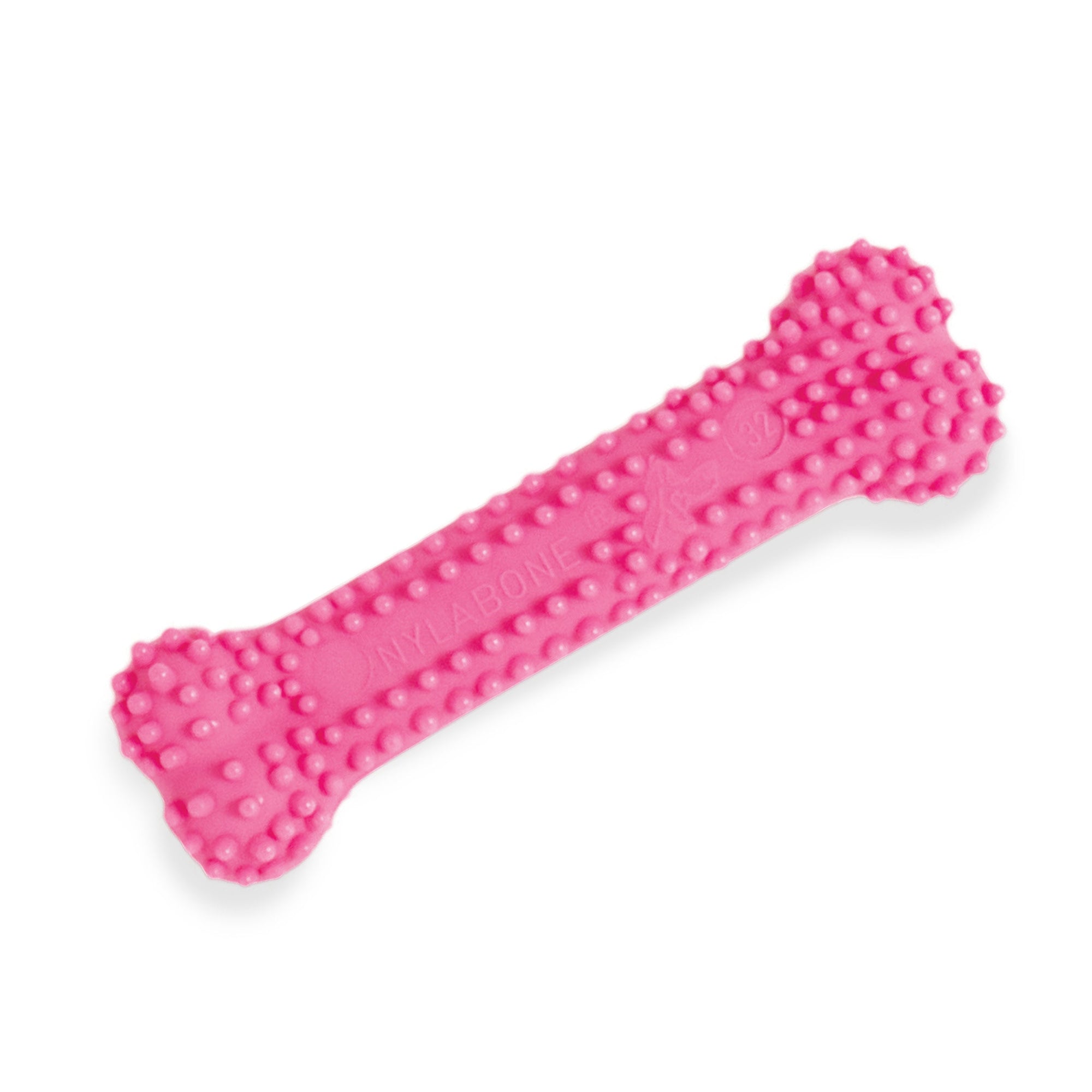 Nylabone Puppy Teething  Soothing Flexible Chew Toy Chicken, Pink, 1ea/XS/Petite  Up To 15 Lbs. 1 ct