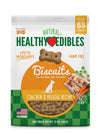 Nylabone Healthy Edibles Biscuits Grain Free Dog Treats Chicken & Veggie 1ea/12 oz