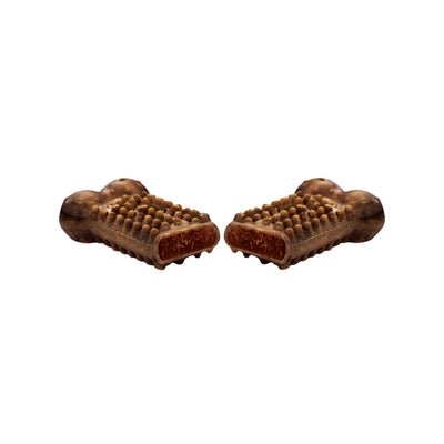 Nylabone Nubz Meaty Center Natural Long Lasting Edible Dog Chews Beef 1ea/SMall - Up To 30 lb