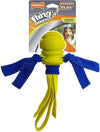 Nylabone Power Play Fling-a-Bounce Interactive Dog Toy 1ea/Medium/Wolf - Up To 35 lb