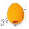 Nylabone Creative Play Eggi Dog Treat Toy Orange, 1ea/Small