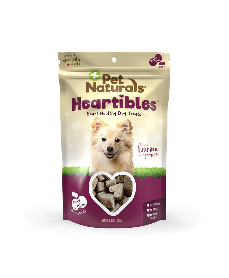 Pet Naturals Of Vermont Dog Heartibles Healthy Peanut Butter 8.8oz.