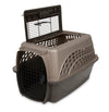 Petmate 2 Door Top Load Dog Kennel Metallic Pearl Tan, Coffee Grounds 1ea/24 in