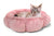 Aspen Puffy Round Pet Bed Assorted 1ea/18 in