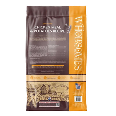 Wholesomes Grain Free Dry Dog Food Chicken Meal & Potatoes 35lb