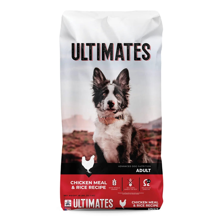 Ultimates Dry Dog Food Chicken Meal & Rice 1ea/5 lb