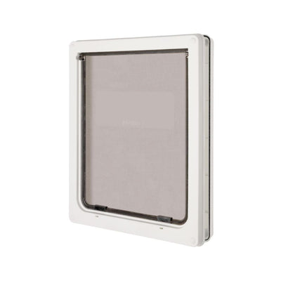 Ani Mate Dog Mate Dog Door White/Clear 1ea/LG