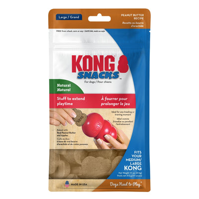 KONG Stuff'N Snacks Dog Treats Peanut Butter 1ea/LG, 12 oz