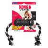 KONG Extreme Dental with Rope Dog Toy Black 1ea/MD