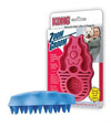 KONG Zoomgroom Rubber Dog Brush Raspberry 1ea/LG