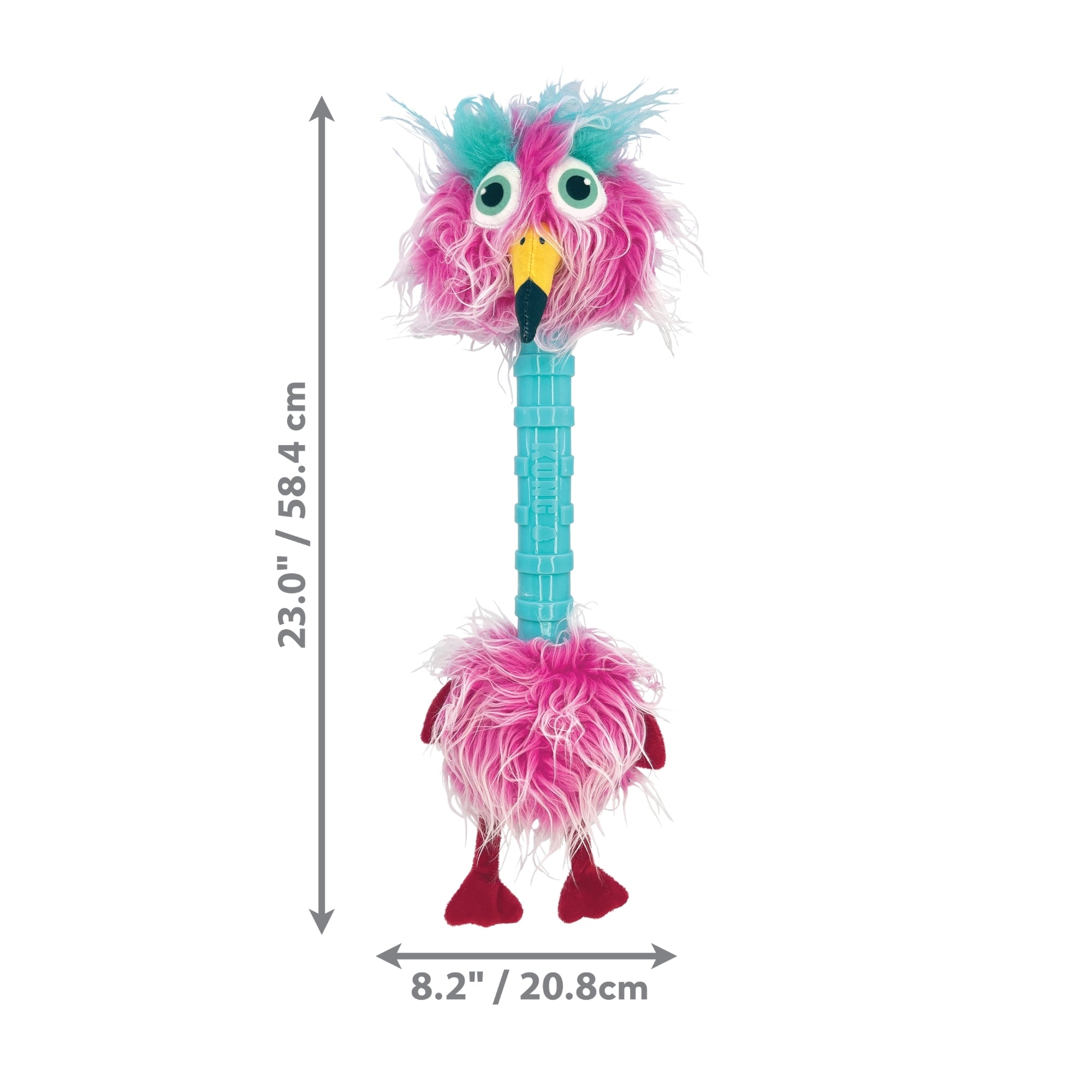 KONG Cruncheez Stretch Birds Dog Toy Assorted, 1ea/XL