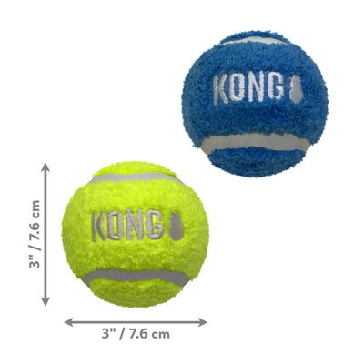 KONG Sport Softies Balls Dog Toy Assorted, 1ea/LG, Bulk