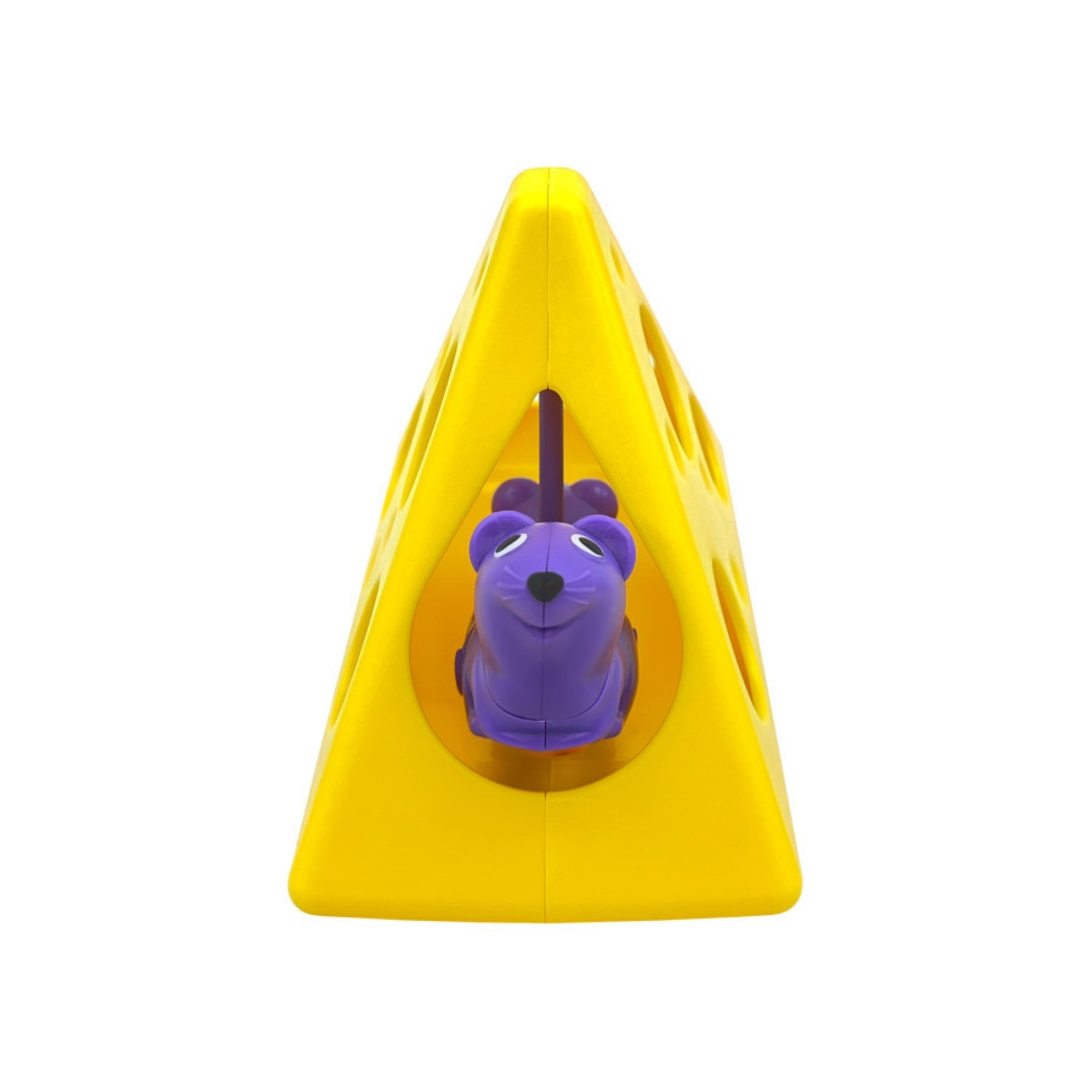 KONG Rewards Rocker Cheese Treat Dispenser Cat Toy 1ea/One Size