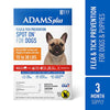 Adams Plus Flea & Tick Prevention Spot On for Dogs 3 Month Supply Clear 1ea/Medium Dogs 15 To 30 lb