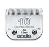 Andis UltraEdge Grooming Blade Chrome 1ea/Size #10