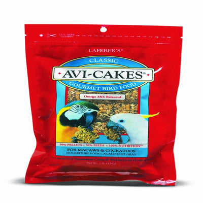 Lafeber Company Classic Avi-Cakes Macaw-Cockatoo Treat 1ea/1 lb