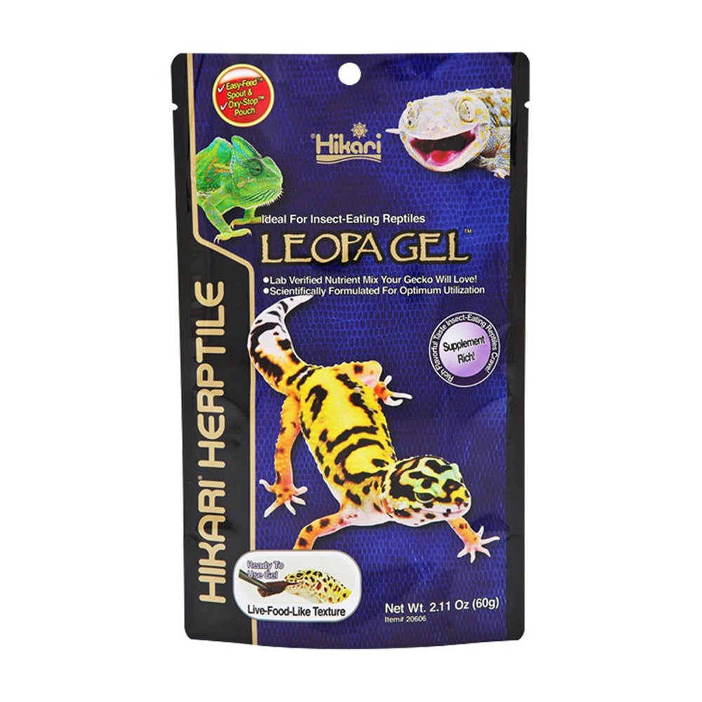 Hikari USA Herptile LeopaGel Reptile Food 1ea/2.11 oz