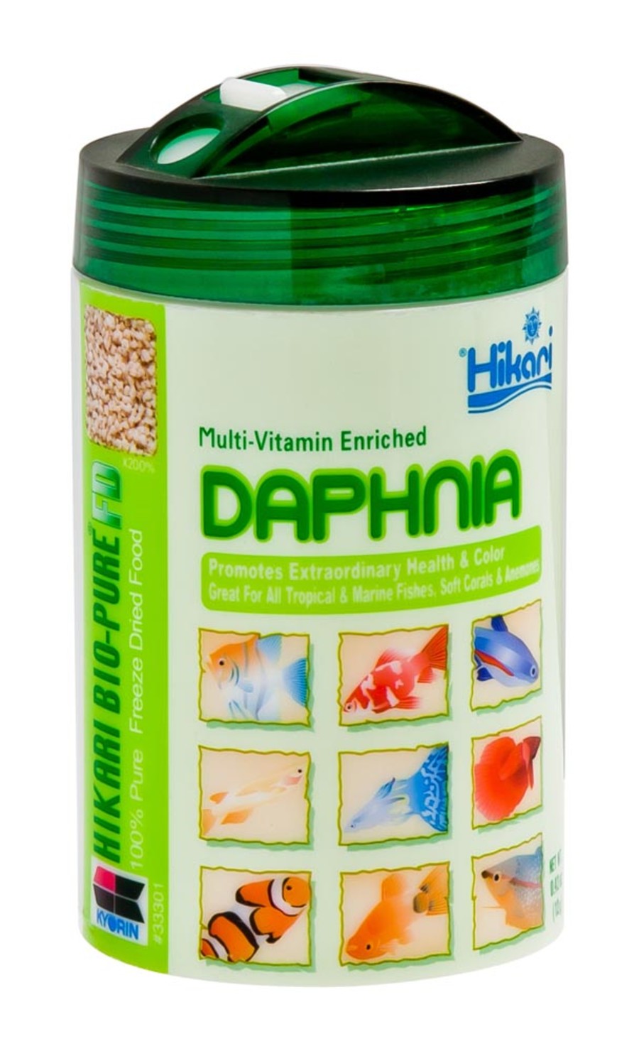 Hikari USA BioPure Daphnia Freeze Dried Fish Food 1ea/0.42 oz