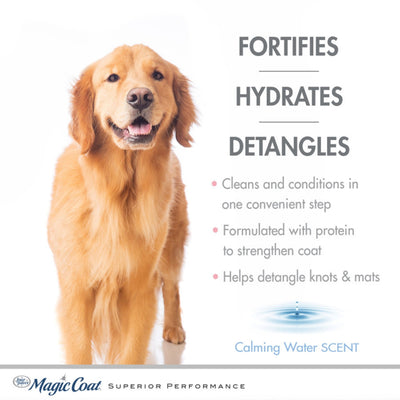 Four Paws Magic Coat Cleans & Conditions Dog 2 in 1 Shampoo and Conditioner Dog 2 in 1 Shampoo & Conditioner, 1ea/16oz.