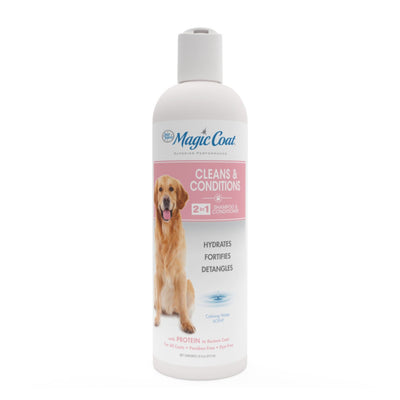 Four Paws Magic Coat Cleans & Conditions Dog 2 in 1 Shampoo and Conditioner Dog 2 in 1 Shampoo & Conditioner, 1ea/16oz.