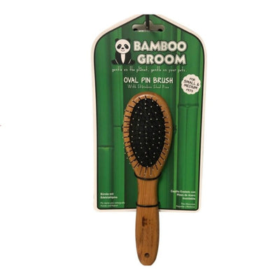 Bamboo Groom Oval Pin Brush Small/Medium