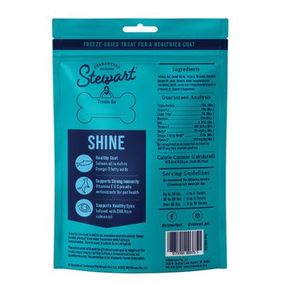 Stewart Shine w/Omega3 Freeze Dried Dog Treats for Healthy Coat Salmon & Sweet Potato, 1ea/4oz.