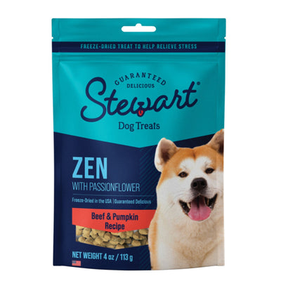 Stewart Zen w/Passionflower Freeze Dried Dog Treats for Stress Beef & Pumpkin, 1ea/4oz.