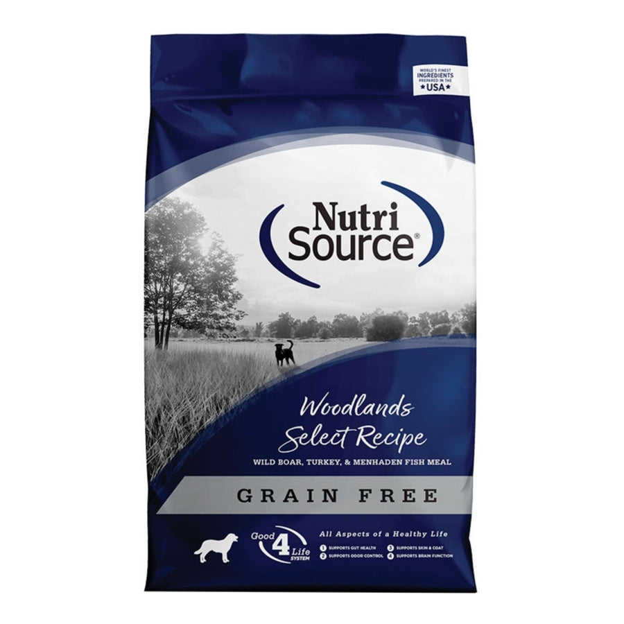 Nutrisource Dog Grain Free Woodlands Select 15Lb