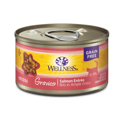 Wellness Cat Complete Health Gravies Salmon Entrée 3oz. (Case of 12)