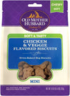 Omh Mini Soft Tasty Chicken Veggies 8oz.  Chewy Biscuits