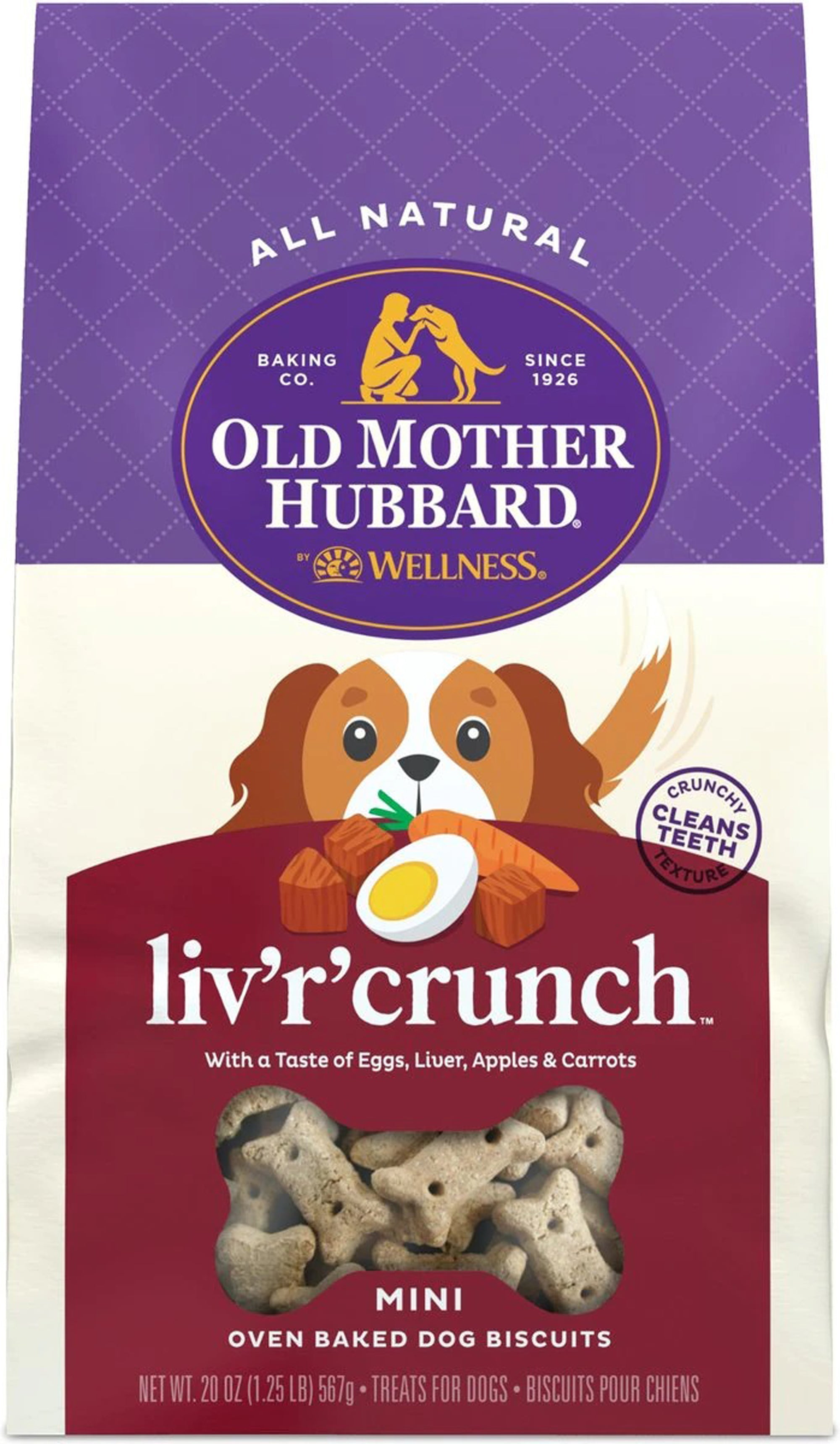 Omh Mini Liv'R'Crunch 20oz. Crunchy Classic Snacks