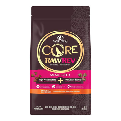 Wellness Dog Core Rawrev Small Breed 4Lb Turkey Chickenmeal