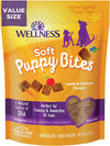 Wellness Soft Puppy Bites Value Bag Lamb Salmon 8oz.