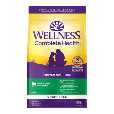 Wellness Complete Health Grain-free  22Lb Lamb Lamb Meal Adult