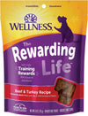 Wellness Rewarding Life Dog 6oz. Beef Turkey Soft