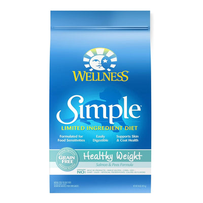 Wellness Dog Simple Health Weight 24Lb Salmon Peas