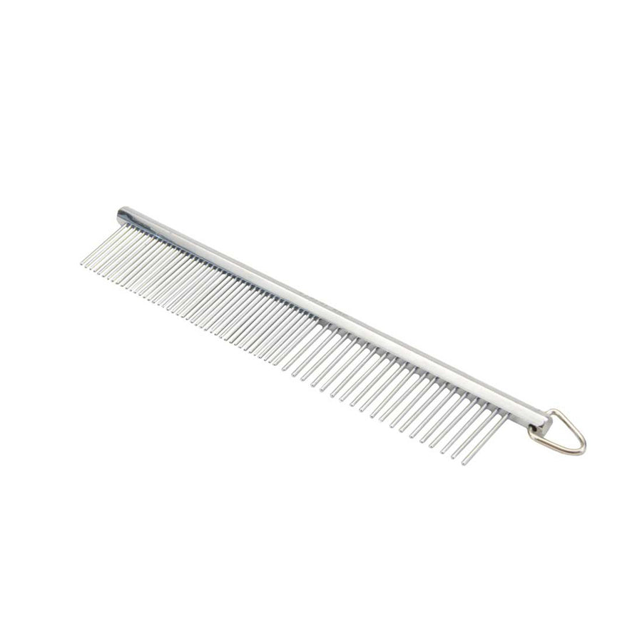 Safari Dog Grooming Comb Medium/Fine Silver, 1ea/4.5 in