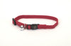 Coastal New earth Soy Adjustable Breakaway Cat Collar Cranberry 3/8X8-12In