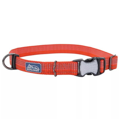 K9 Explorer Brights Reflective Adjustable Dog Collar Canyon Extra Small 5/8"x 8"-12"