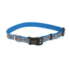 Lazer Brite Reflective Adjustable Dog Collar Turquoise 1ea/1 In X 18-26 in