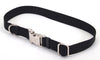 Coastal Adjustable Nylon Dog Collar with Titan Metal Buckle Black 1ea/3/4 In X 14-20 in