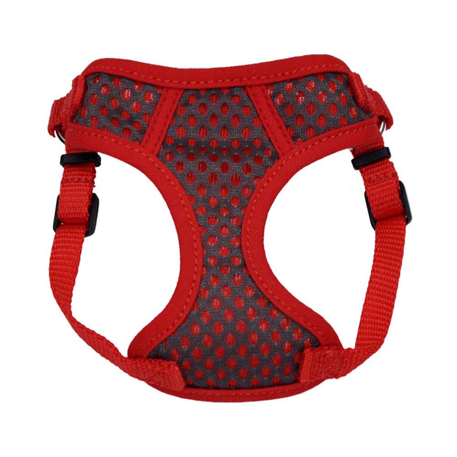 Comfort Soft Sport Wrap Adjustable Dog Harness Grey/Red, 1ea/XS, 5/8In X 1619 in