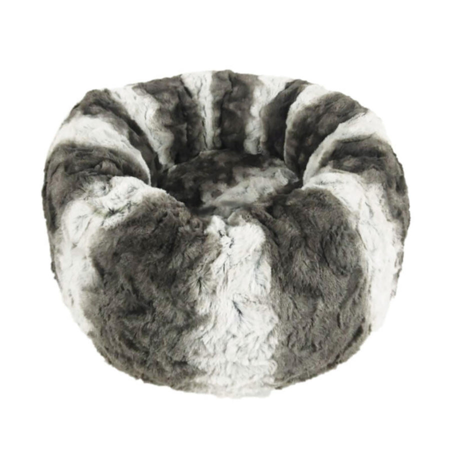 Ethical Pet Sleep Zone Faux Fur Round19? Dark Gray