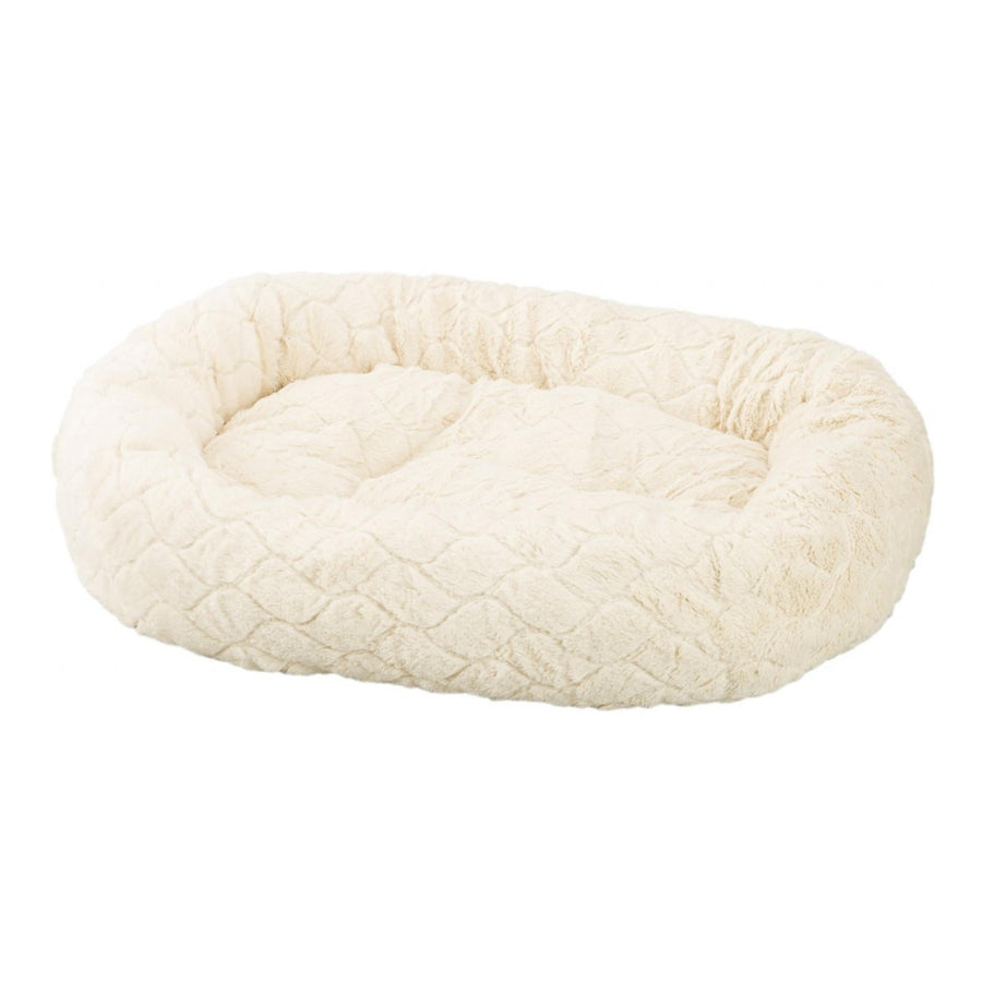 Ethical Pet Sleep Zone Diamond Cut Lounger 27? Cream